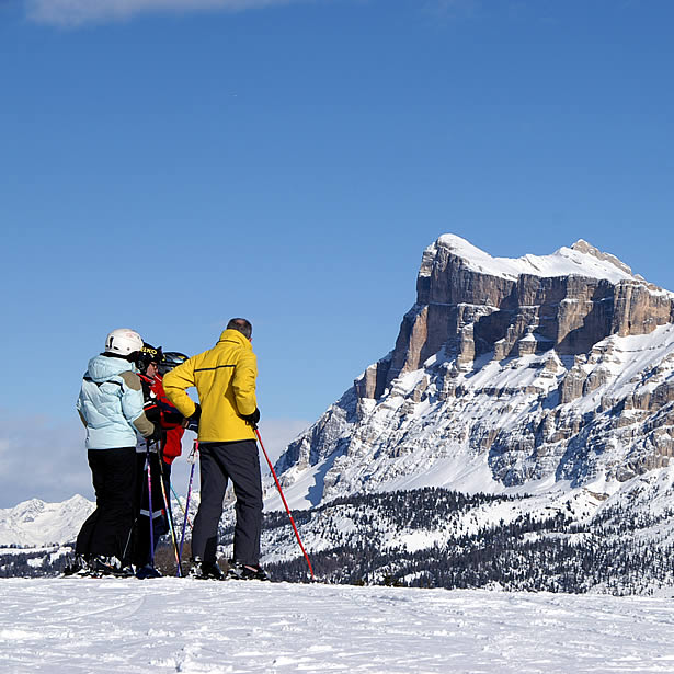 Vacanza invernale sugli sci